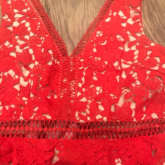 Breathtaking red lace Alya dress - worn once! - Picture 4 of 6